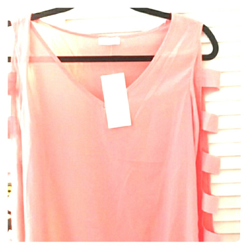NWOT TOBI mini dress cut out sleeves XS